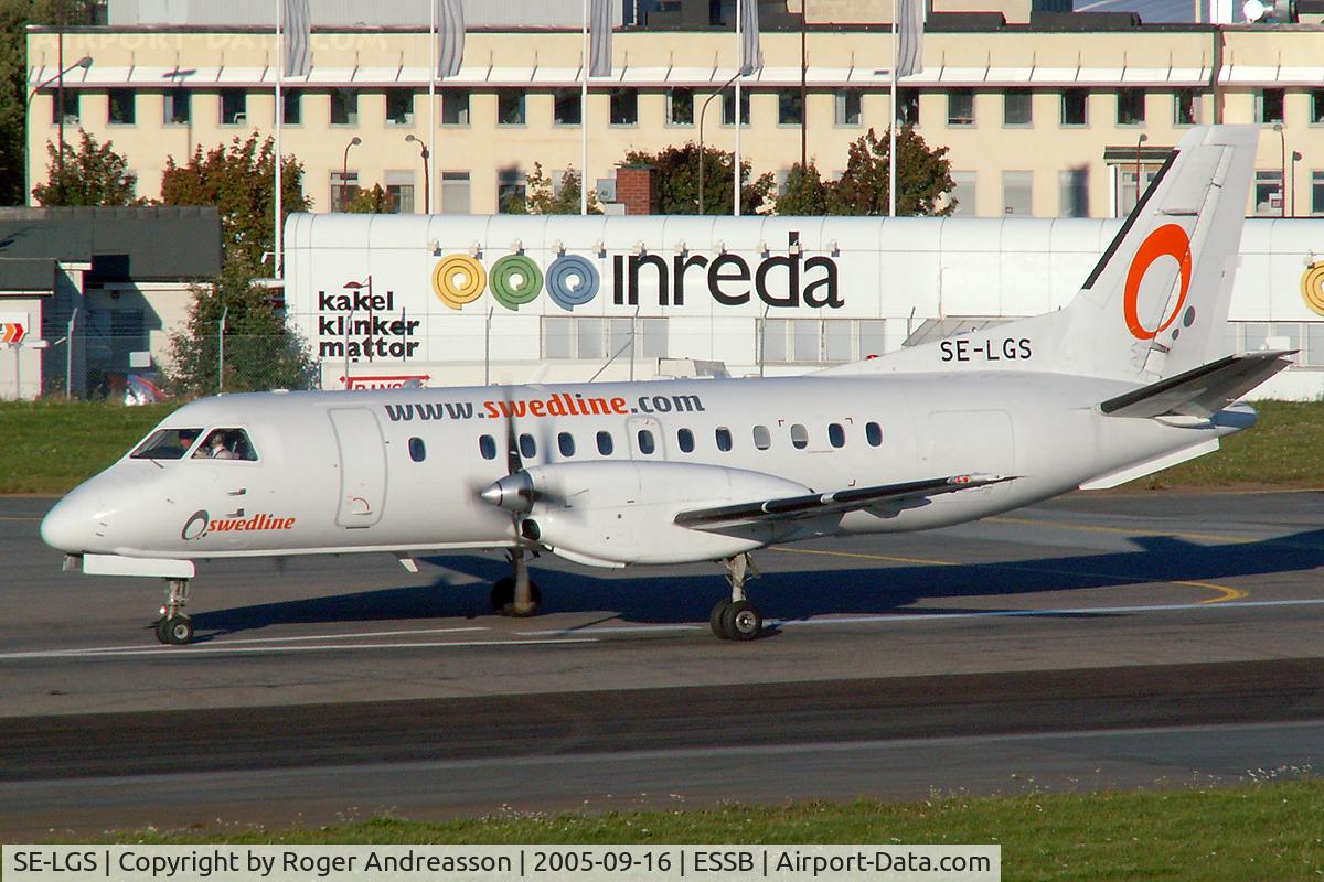 SE-LGS, 1986 Saab 340A C/N 340A-071, Op by Swedline