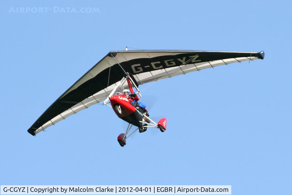 G-CGYZ, 2011 P&M Aviation Quik GT450 C/N 8579, P & M Aviation Quik GT450, Breighton Airfield's 2012 April Fools Fly-In.