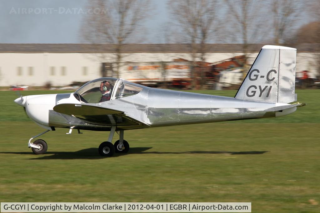 G-CGYI, 2011 Vans RV-12 C/N LAA 363-14994, Vans RV-12, Breighton Airfield's 2012 April Fools Fly-In.