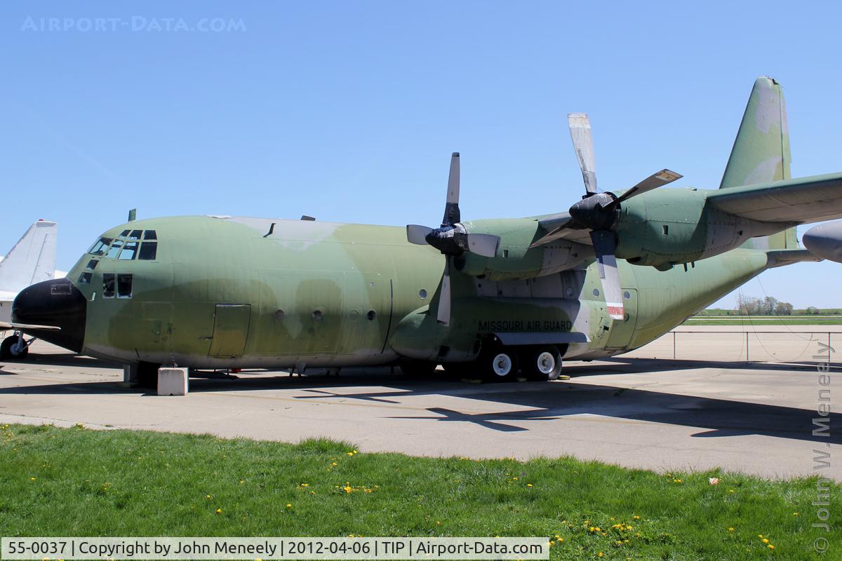 55-0037, 1955 Lockheed C-130A-LM Hercules C/N 182-3064, Chanute Air Museum, Rantoul, IL