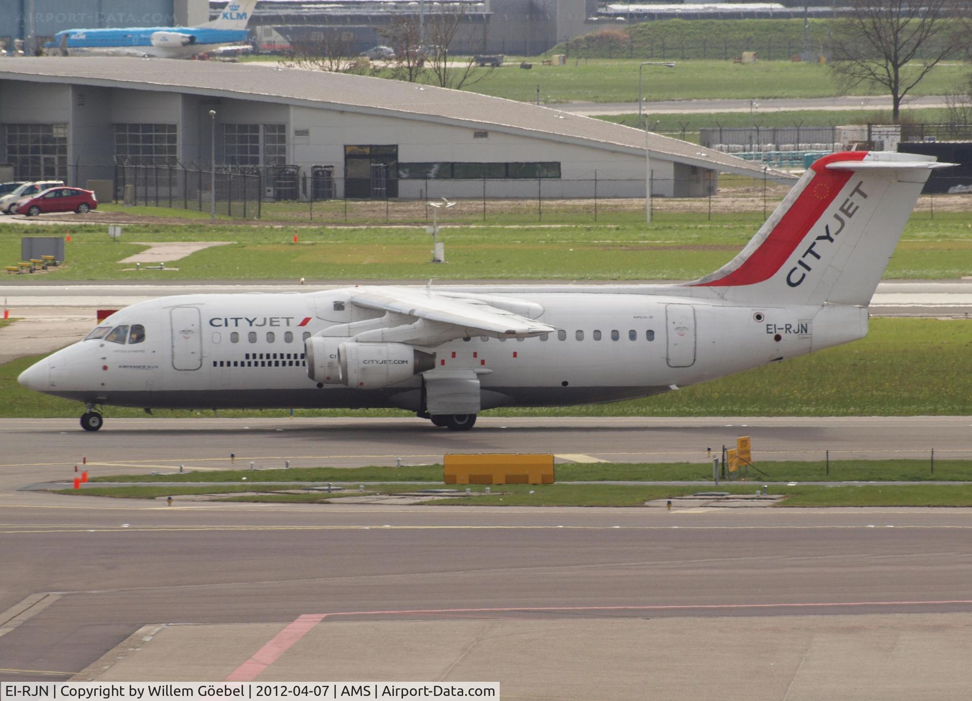 EI-RJN, 1999 BAE Systems Avro 146-RJ85 C/N E.2351, Arrival on Schiphol Airport from runway 06