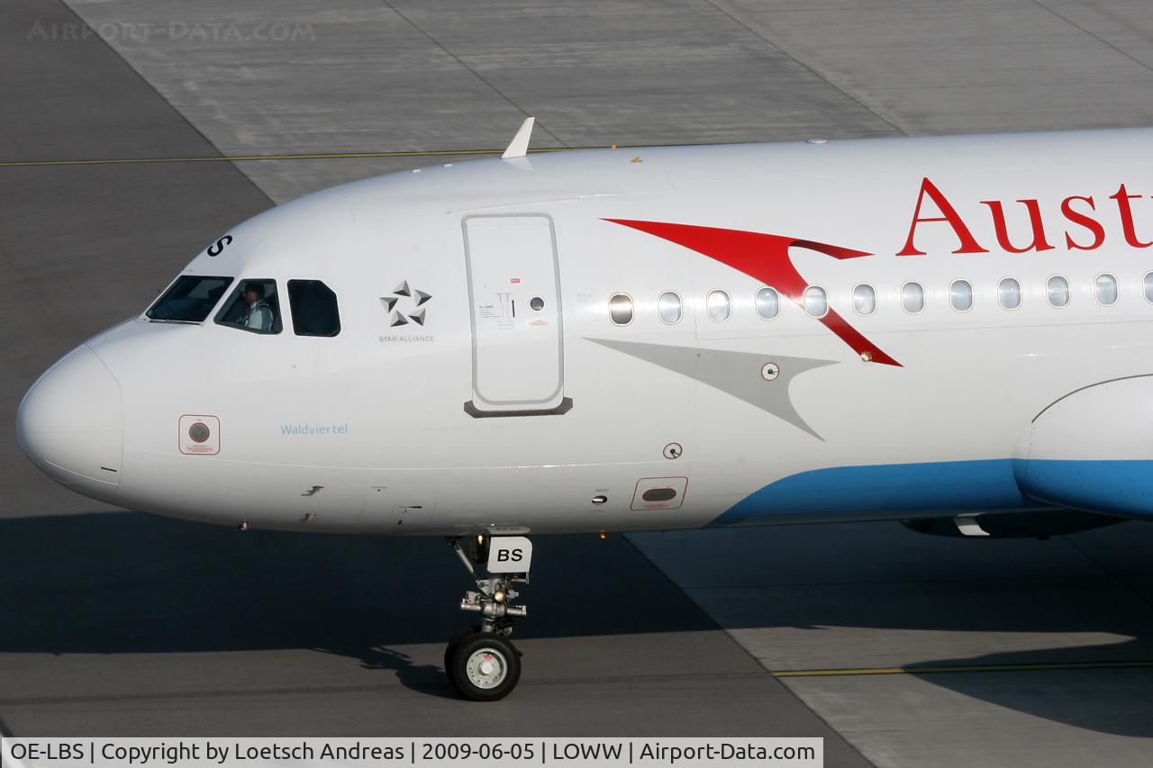 OE-LBS, 2000 Airbus A320-214 C/N 1189, named 