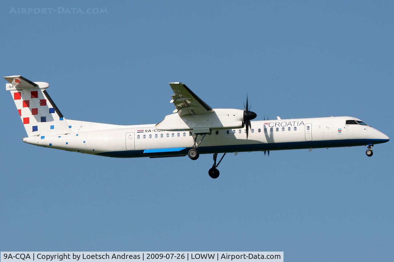 9A-CQA, 2008 De Havilland Canada DHC-8-402Q Dash 8 C/N 4205, Croatia