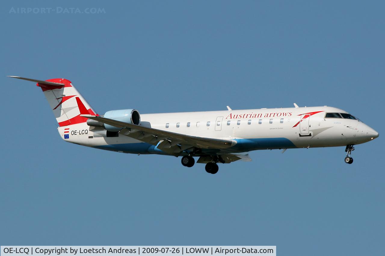 OE-LCQ, 2002 Canadair CRJ-200LR (CL-600-2B19) C/N 7605, named 