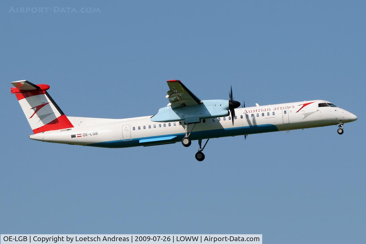 OE-LGB, 1999 De Havilland Canada DHC-8-402Q Dash 8 C/N 4015, named 
