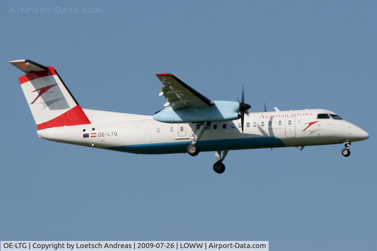 OE-LTG, 1997 De Havilland Canada DHC-8-314Q Dash 8 C/N 438, named 