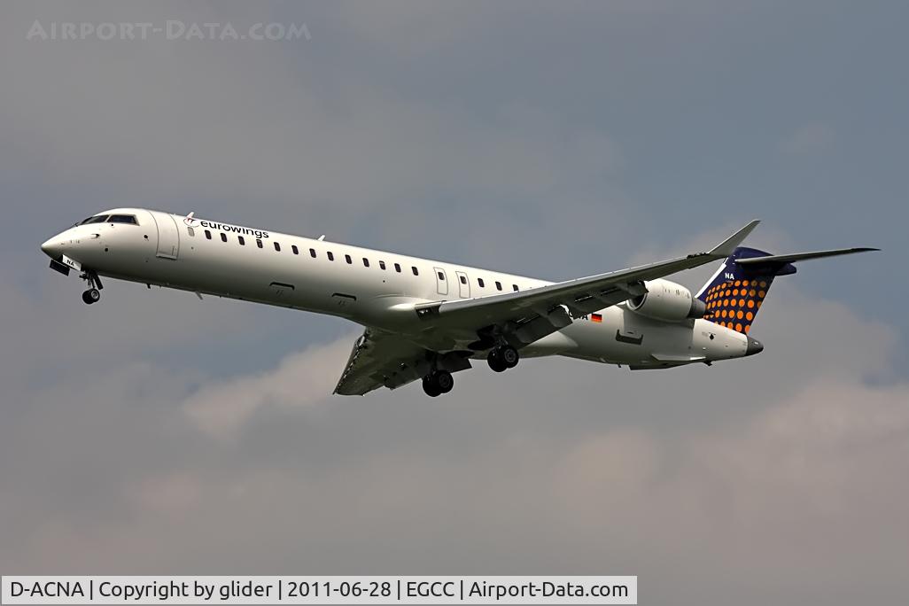 D-ACNA, 2009 Bombardier CRJ-900 NG (CL-600-2D24) C/N 15229, Inbound Rwy 24R