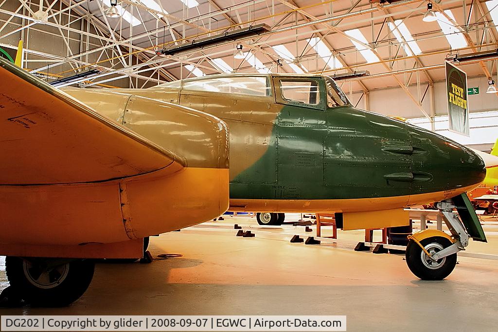 DG202, Gloster Meteor F.9/40 C/N Not found DG202, Meteor Prototype