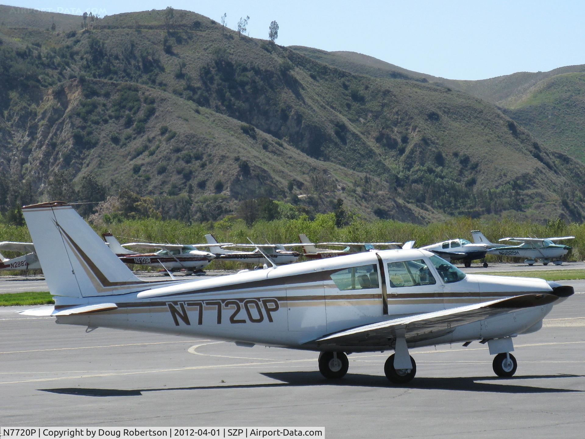 N7720P, 1961 Piper PA-24-250 Comanche C/N 24-2933, 1961 Piper PA-24-250 COMANCHE, Lycoming O-540-A1A5 250 Hp