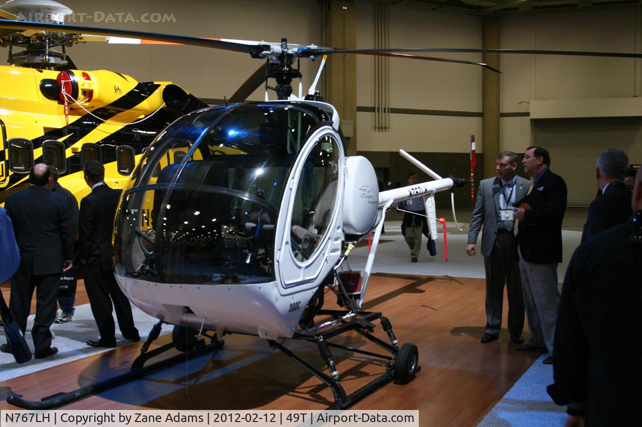 N767LH, 2007 Schweizer 269C C/N S1905, On display at Heli-Expo - 2012 - Dallas, Tx