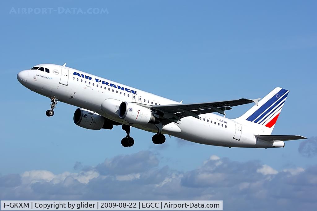 F-GKXM, 2006 Airbus A320-214 C/N 2721, Off to Paris