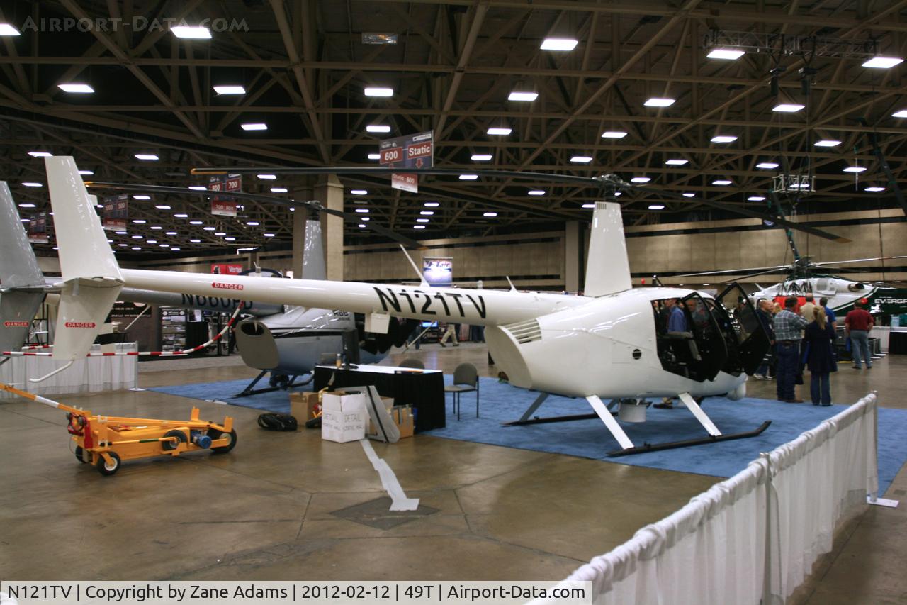 N121TV, Robinson R44 II C/N 13214, On display at Heli-Expo - 2012 - Dallas, Tx