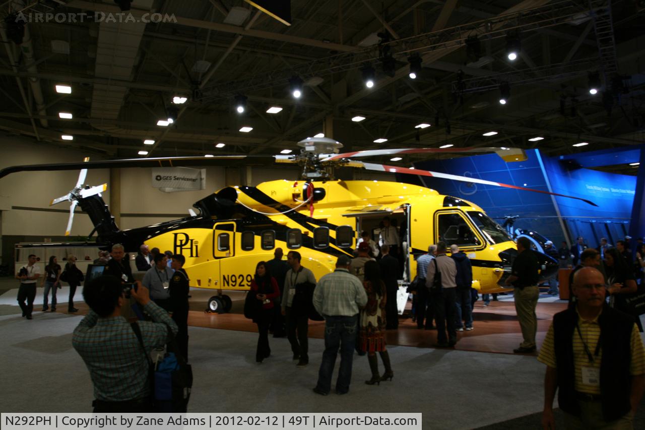 N292PH, 2004 Sikorsky S-92A C/N 920008, On display at Heli-Expo - 2012 - Dallas, Tx