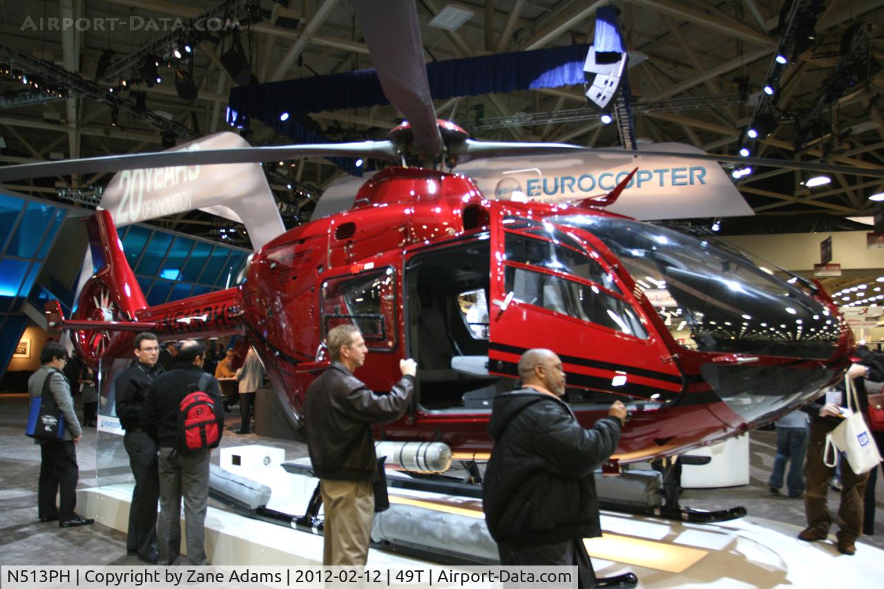 N513PH, 2009 Eurocopter EC-135T-2+ C/N 0849, On display at Heli-Expo - 2012 - Dallas, Tx
