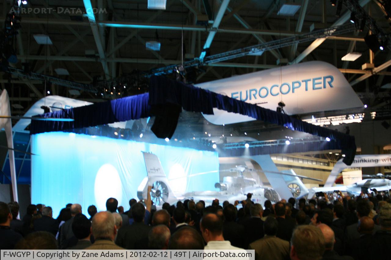F-WGYP, 2011 Eurocopter EC-130T-2 C/N 7069, On display at Heli-Expo - 2012 - Dallas, Tx