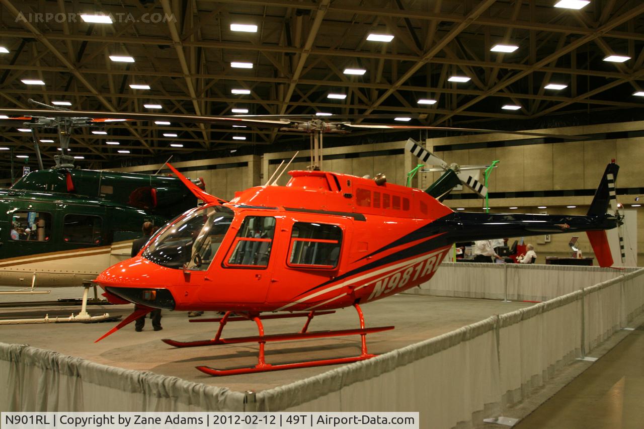 N901RL, 2001 Bell 430 C/N 49078, On display at Heli-Expo - 2012 - Dallas, Tx