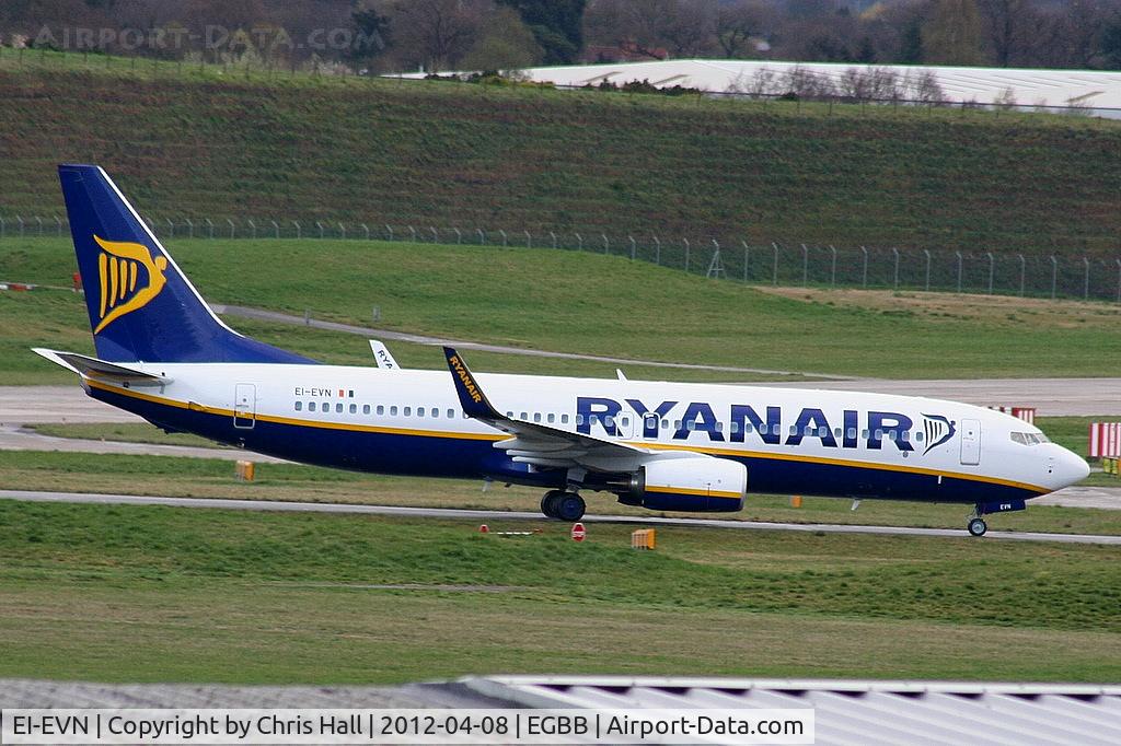 EI-EVN, 2012 Boeing 737-8AS C/N 40294, Ryanair