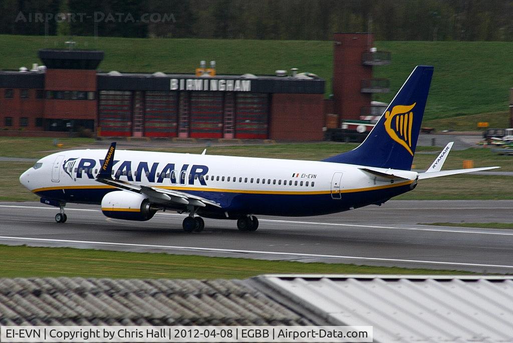 EI-EVN, 2012 Boeing 737-8AS C/N 40294, Ryanair
