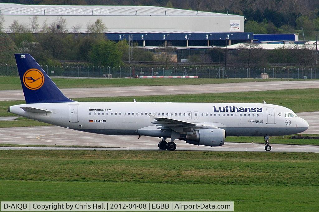 D-AIQB, 1991 Airbus A320-211 C/N 0200, Lufthansa