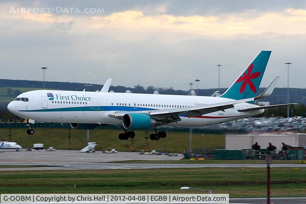 G-OOBM, 1995 Boeing 767-324 C/N 27568, First Choice