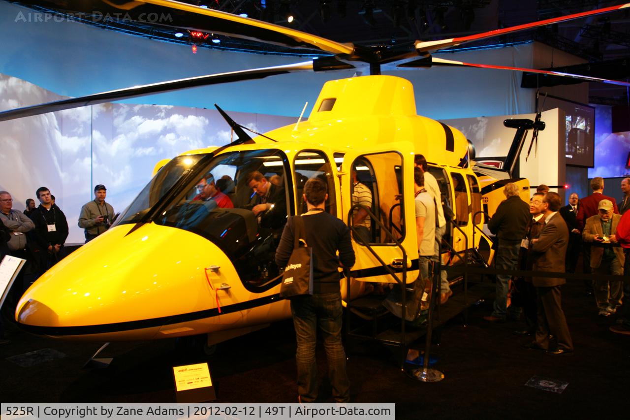 525R, 2012 Bell 525R (mock-up) C/N None, Bell Helicopter's new 525 