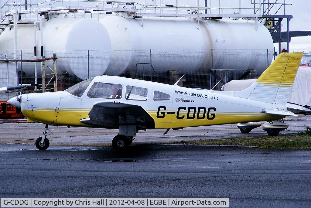 G-CDDG, 1988 Piper PA-28-161 Cherokee Warrior II C/N 2816065, privately owned