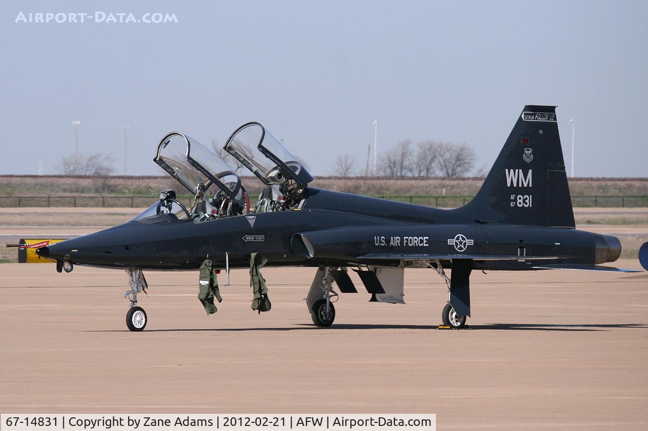 67-14831, 1966 Northrop T-38A Talon C/N T.6026, At Alliance Airport - Fort Worth, TX