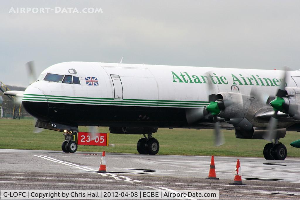 G-LOFC, 1959 Lockheed L-188C(F) Electra C/N 1100, Atlantic Airlines