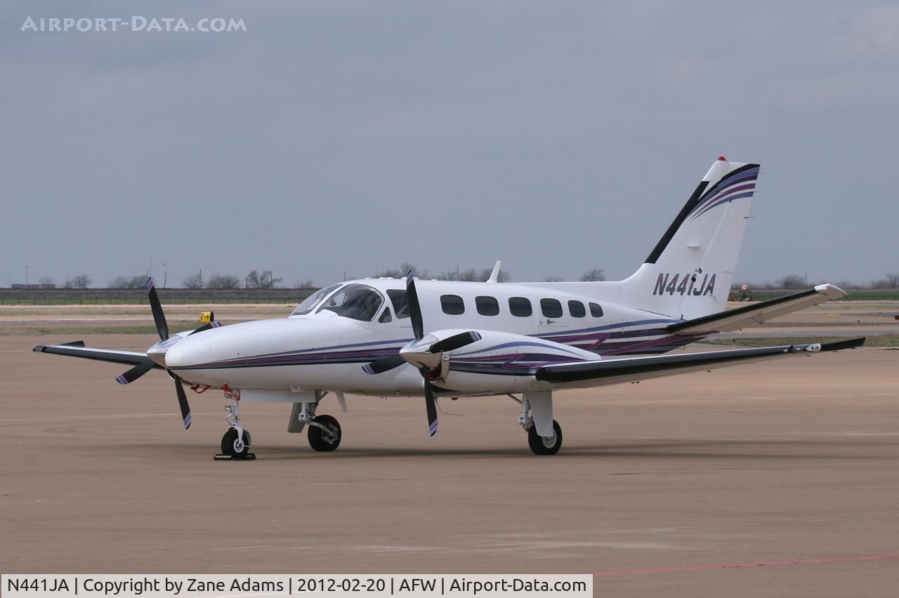 N441JA, 1980 Cessna 441 C/N 441-0137, At Alliance Airport - Fort Worth, TX