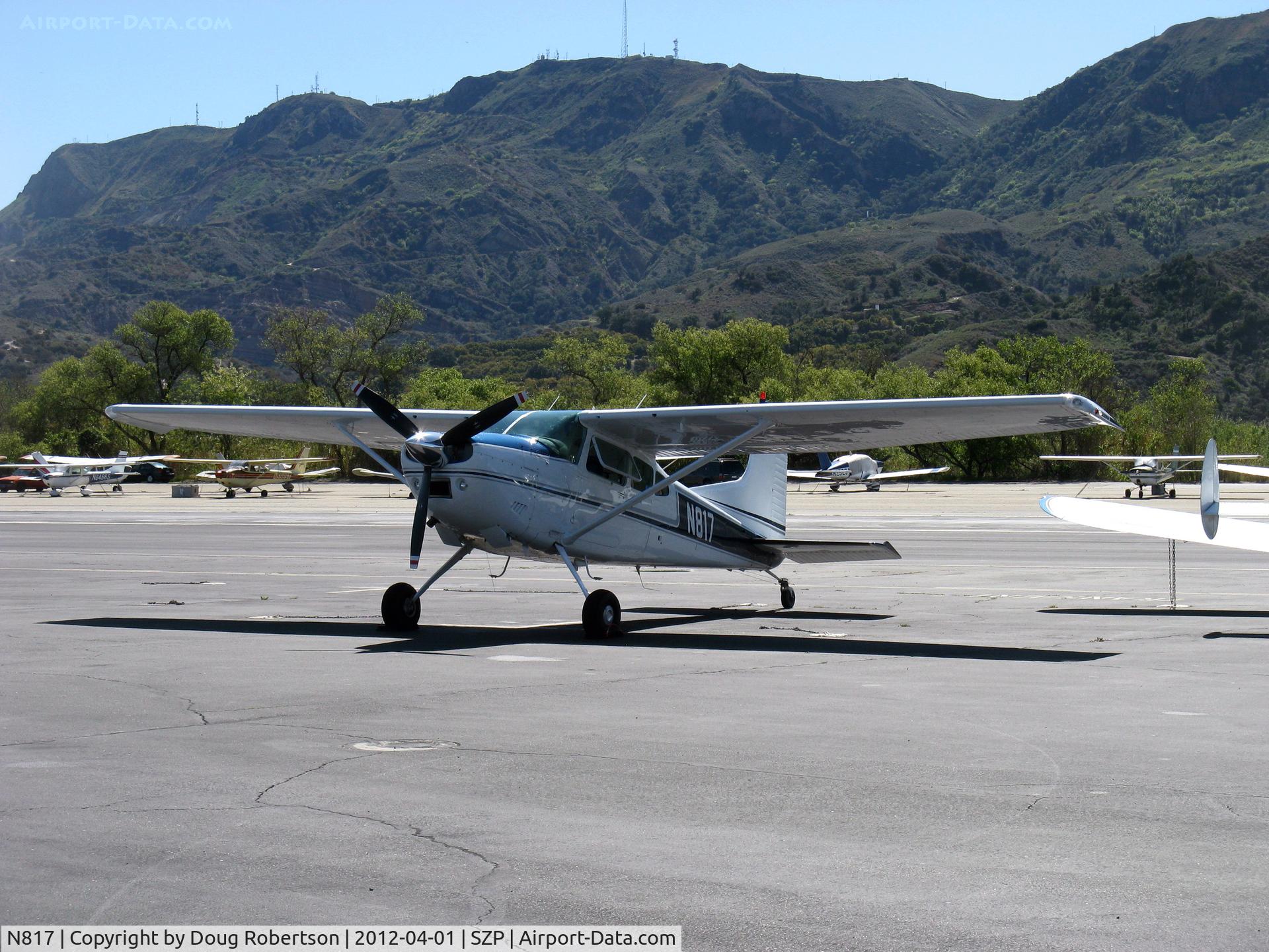 N817, 1977 Cessna 180K Skywagon C/N 18052844, 1977 Cessna 180K SKYWAGON, Continental O-470 230 Hp