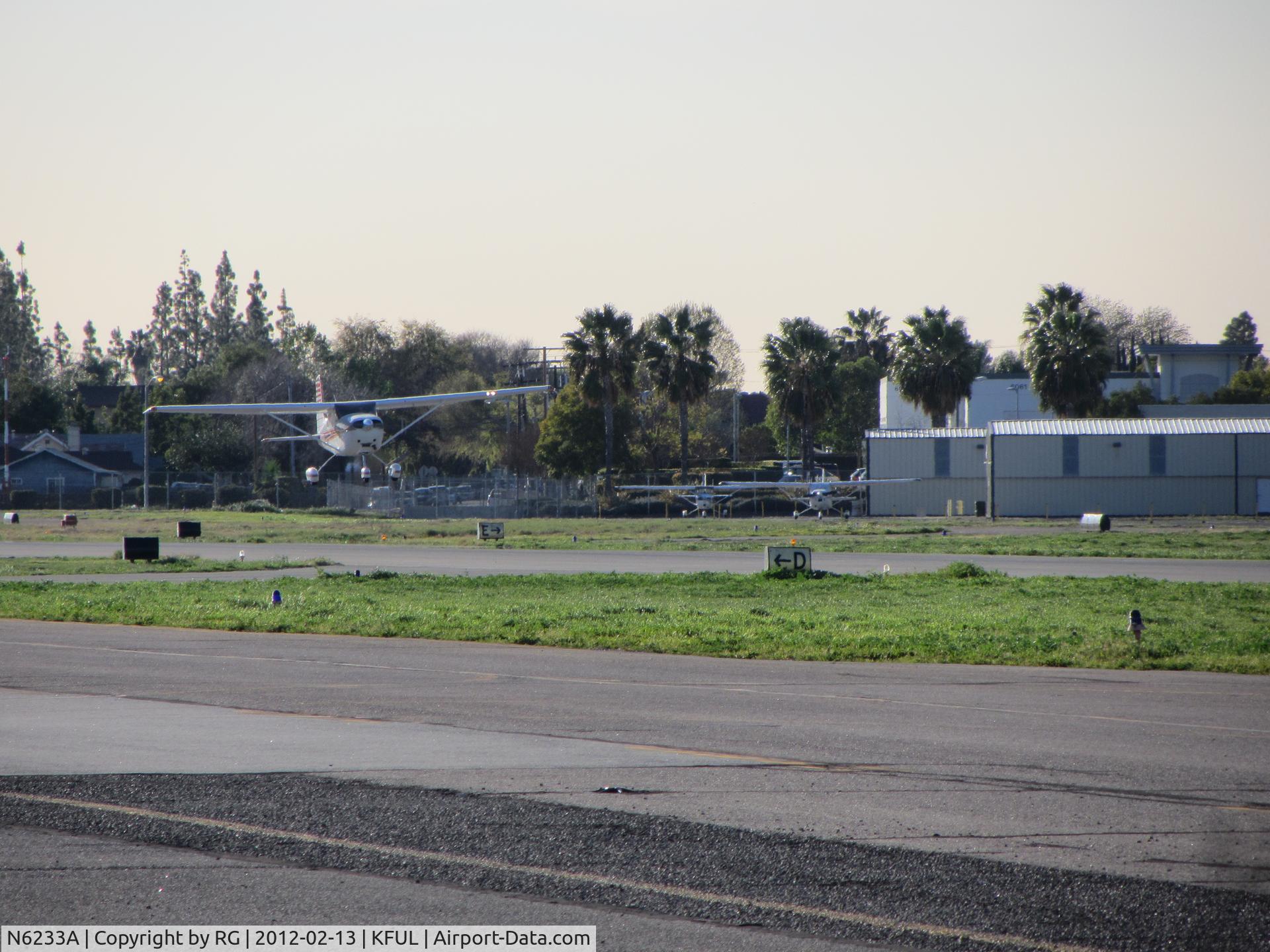 N6233A, 1956 Cessna 182 Skylane C/N 33033, N6233A Taking Off