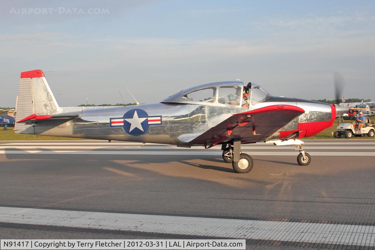 N91417, 1946 North American Navion C/N NAV-4-254, 1946 North American NAVION, c/n: NAV-4-254 at 2012 Sun N Fun
