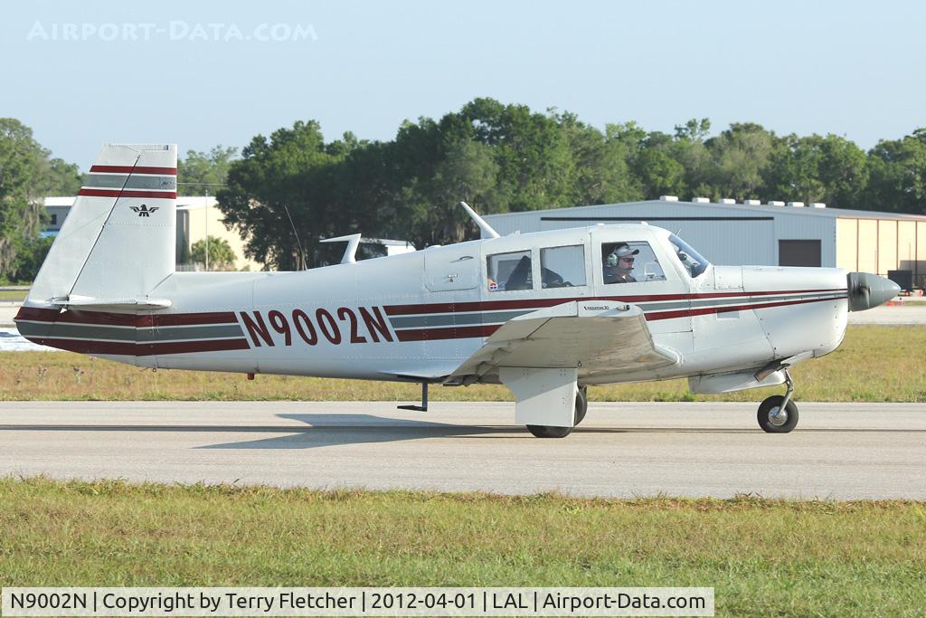 N9002N, 1966 Mooney M20F Executive C/N 670021, 1966 Mooney M20F, c/n: 670021 at 2012 Sun N Fun