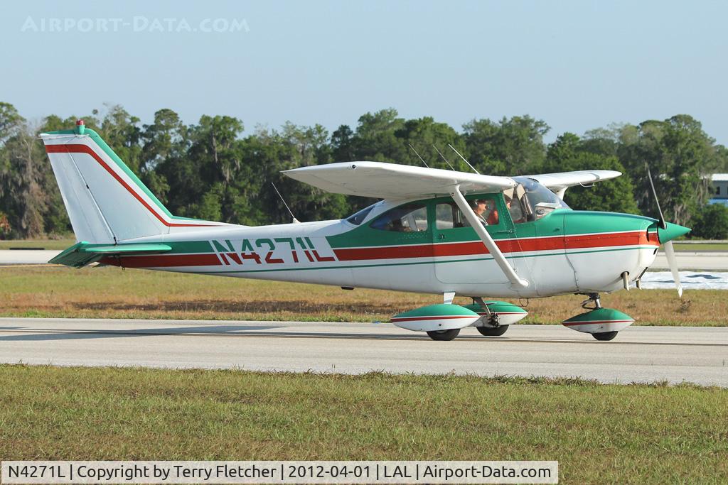 N4271L, 1966 Cessna 172G C/N 17254340, 1966 Cessna 172G, c/n: 17254340 at 2012 Sun N Fun