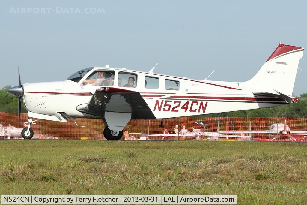 N524CN, 1984 Beech A36 Bonanza 36 C/N E-2144, 1984 Beech A36, c/n: E-2144 at 2012 Sun N Fun