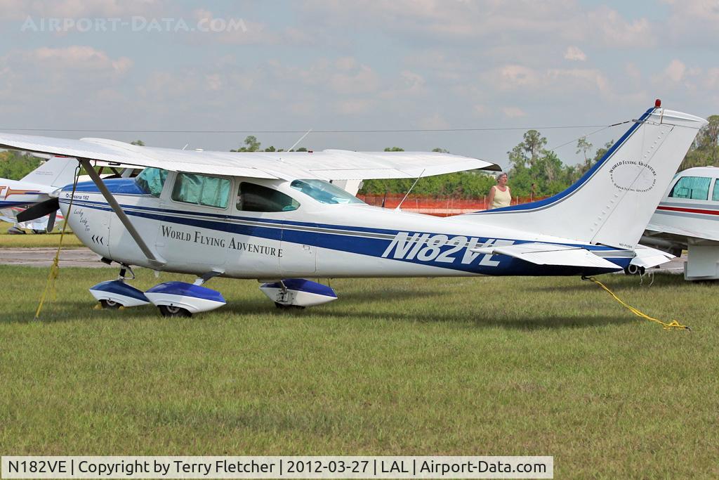 N182VE, 1968 Cessna 182L Skylane C/N 18258911, 1968 Cessna 182L, c/n: 18258911 at 2012 Sun N Fun