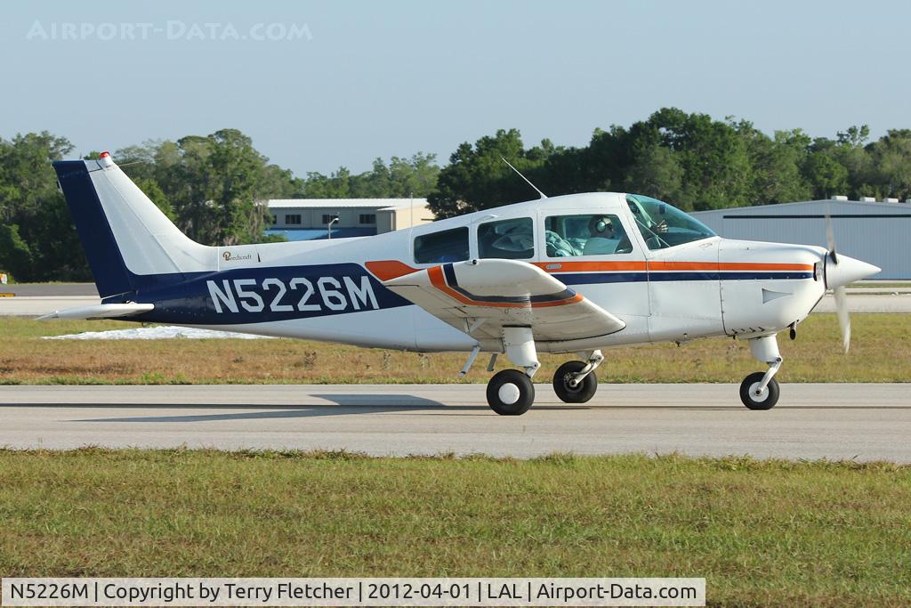 N5226M, 1978 Beech C23 Sundowner 180 C/N M-2014, 1978 Beech C23, c/n: M-2014 at 2012 Sun N Fun
