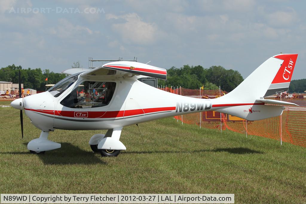 N89WD, 2005 Flight Design CTSW C/N 05-12-06, 2005 Flight Design Gmbh CTSW, c/n: 05-12-06 at 2012 Sun N Fun