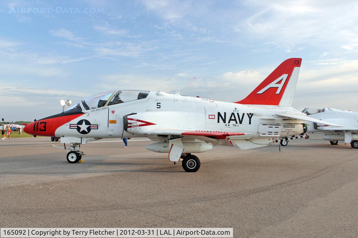 165092, McDonnell Douglas T-45C Goshawk C/N C013, 165092 (A-113), Boeing T-45C Goshawk, c/n: C012 at 2012 Sun N Fun