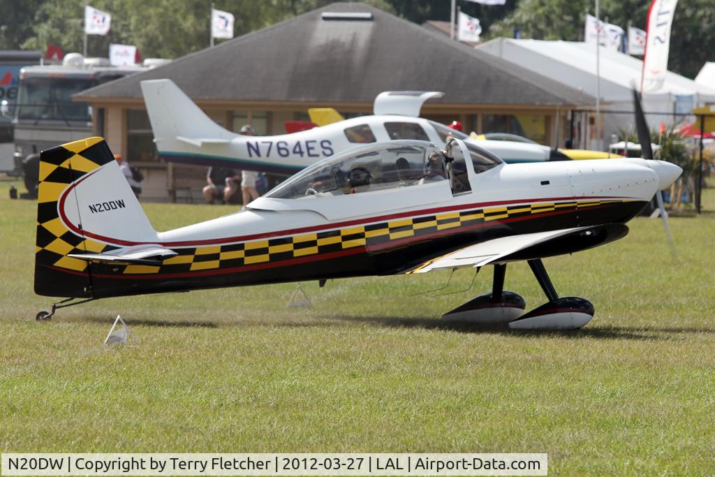 N20DW, Vans RV-8 C/N 80395, Dombroski VANS RV-8, c/n: 80395 at 2012 Sun N Fun