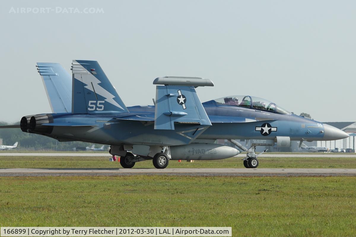 166899, Boeing EA-18G Growler C/N G-11, 166899 (NJ-555), Boeing EA-18G Growler at 2012 Sun N Fun