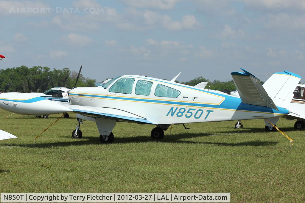 N850T, Beech V35B Bonanza C/N D-9367, Beech V35B, c/n: D-9367 at 2012 Sun N Fun