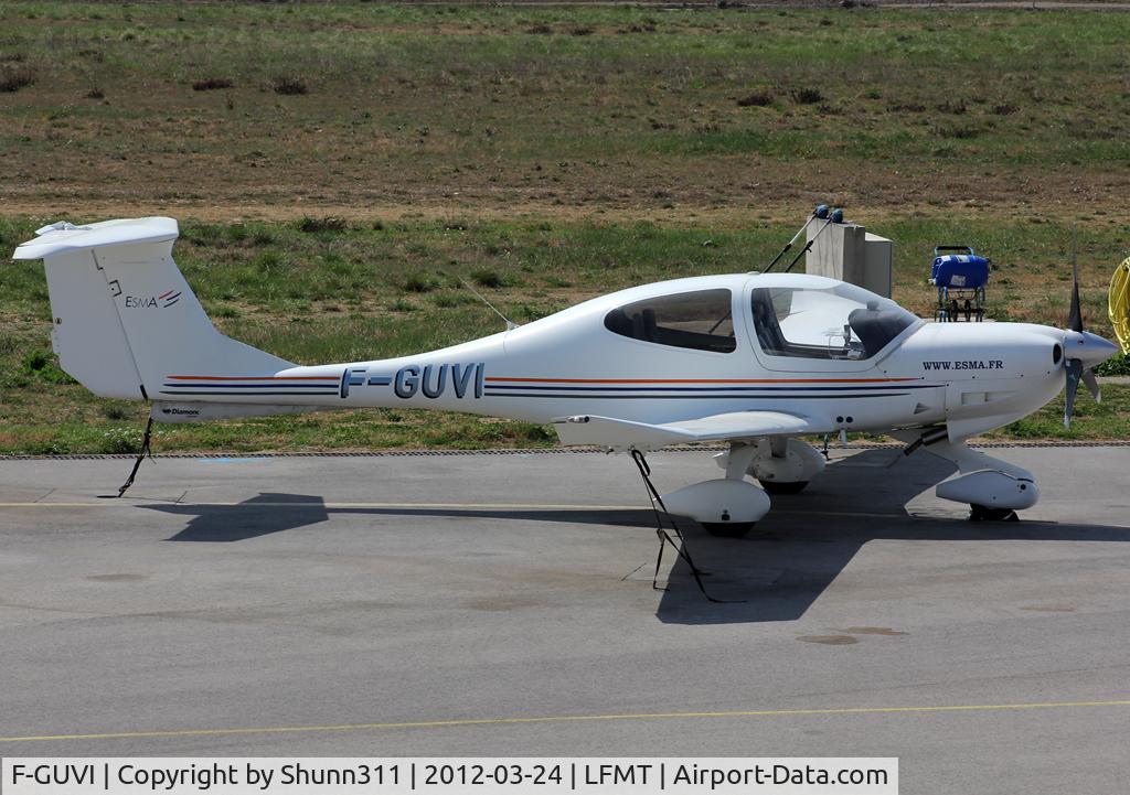 F-GUVI, 2004 Diamond DA-40D Diamond Star C/N D4.117, Parked at the ESMA apron