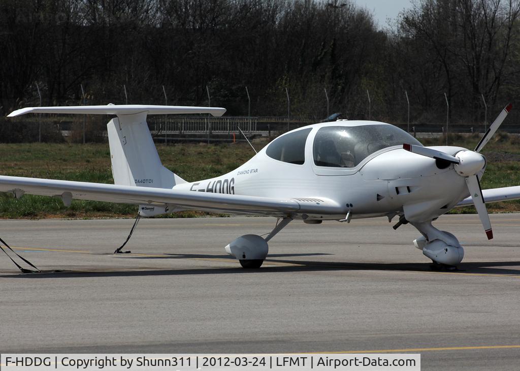 F-HDDG, 2006 Diamond DA-40D Diamond Star C/N D4.180, Parked at the ESMA Apron...