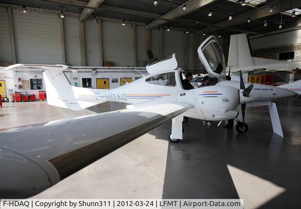 F-HDAQ, 2008 Diamond DA-42 Twin Star C/N 42.373, Hangared during ESMA Open Day 2012...