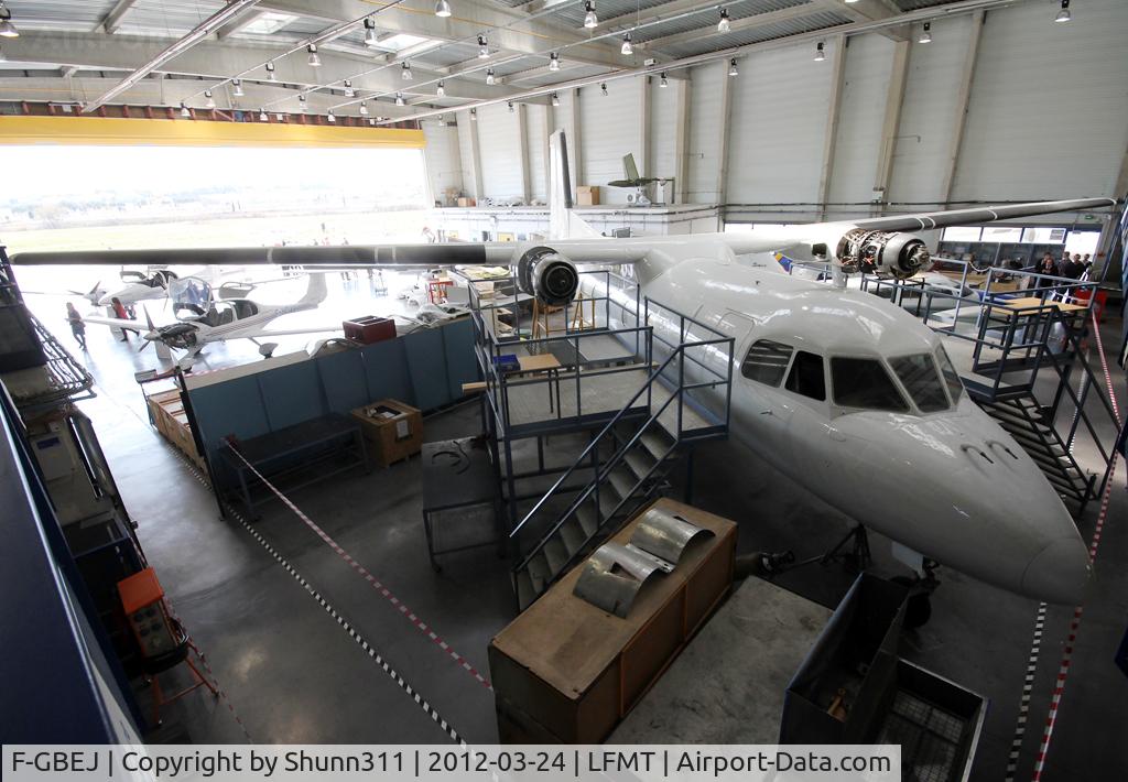 F-GBEJ, 1965 Nord 262 C/N 07, Used as a ground instruction by ESMA School since any years...