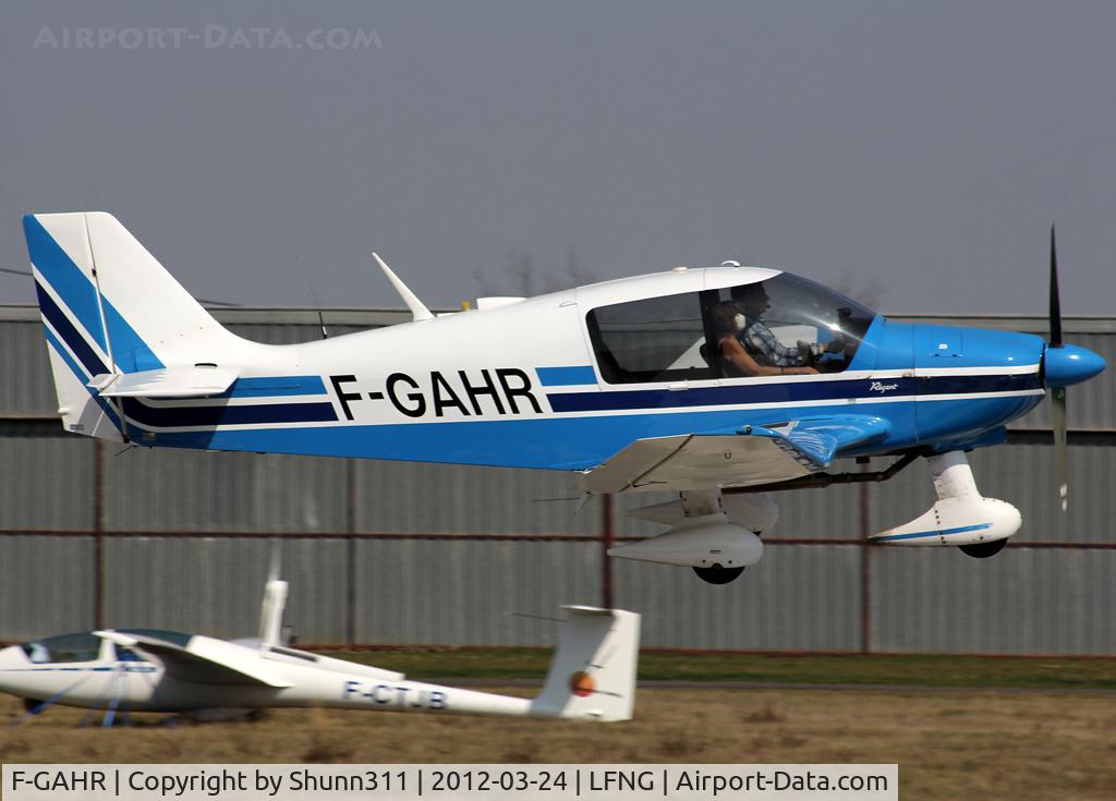 F-GAHR, Robin DR-400-180 Regent C/N 1188, On landing...