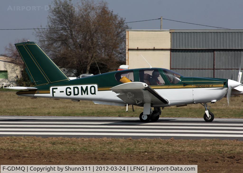 F-GDMQ, 1982 Socata TB-20 Trinidad C/N 282, On take off...
