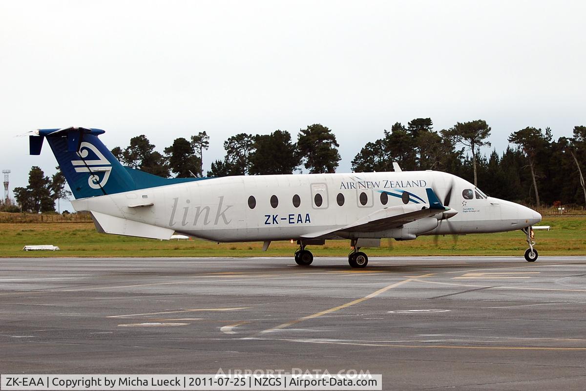 ZK-EAA, 2001 Raytheon Aircraft Company 1900D C/N UE-424, At Gisborne