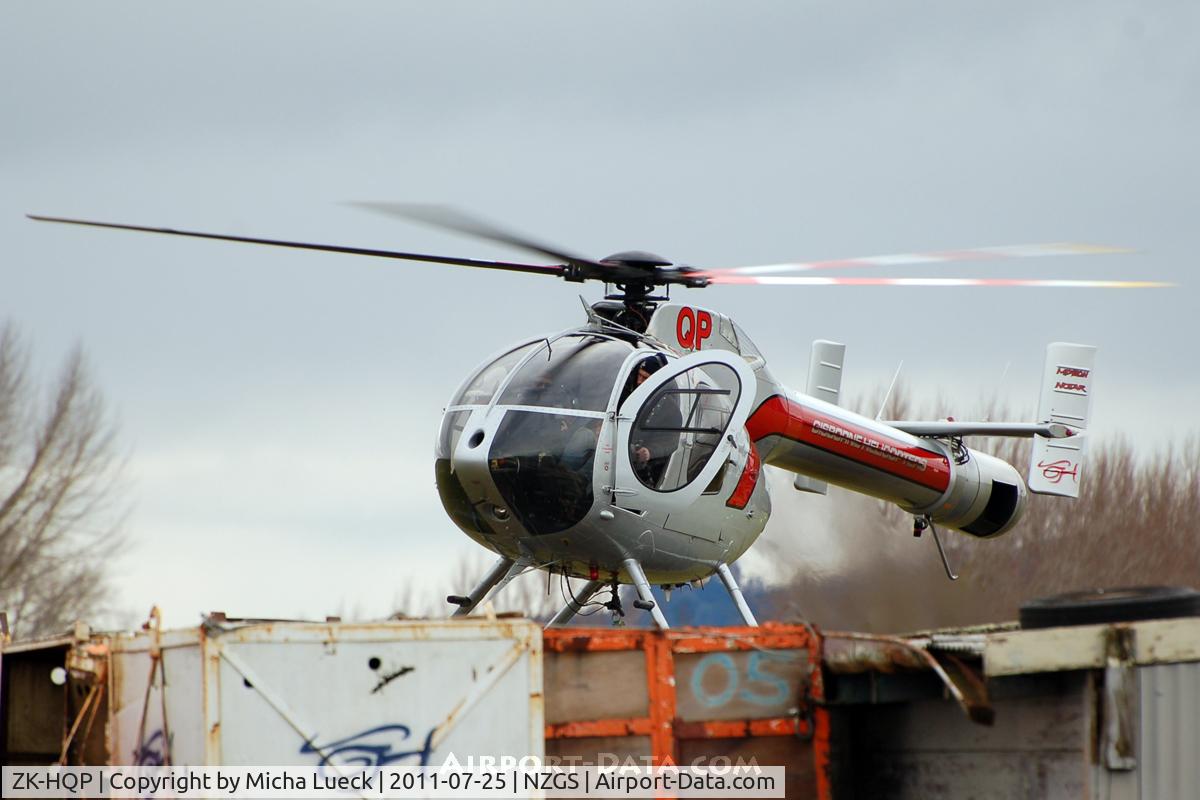 ZK-HQP, McDonnell Douglas 500N C/N LN093, At Gisborne